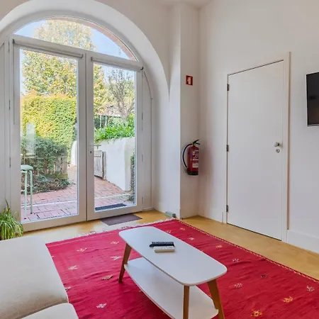 Lägenhet Hidden Graca Garden By Lovelystay Lisboa